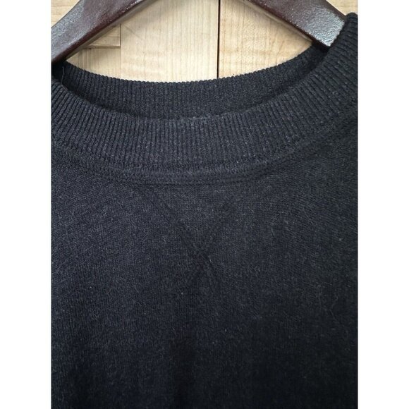 BORN Sweater Men's Gray Silk / Cashmere Blend Long Sleeve Pullover Size XL EUC - Picture 4 of 5